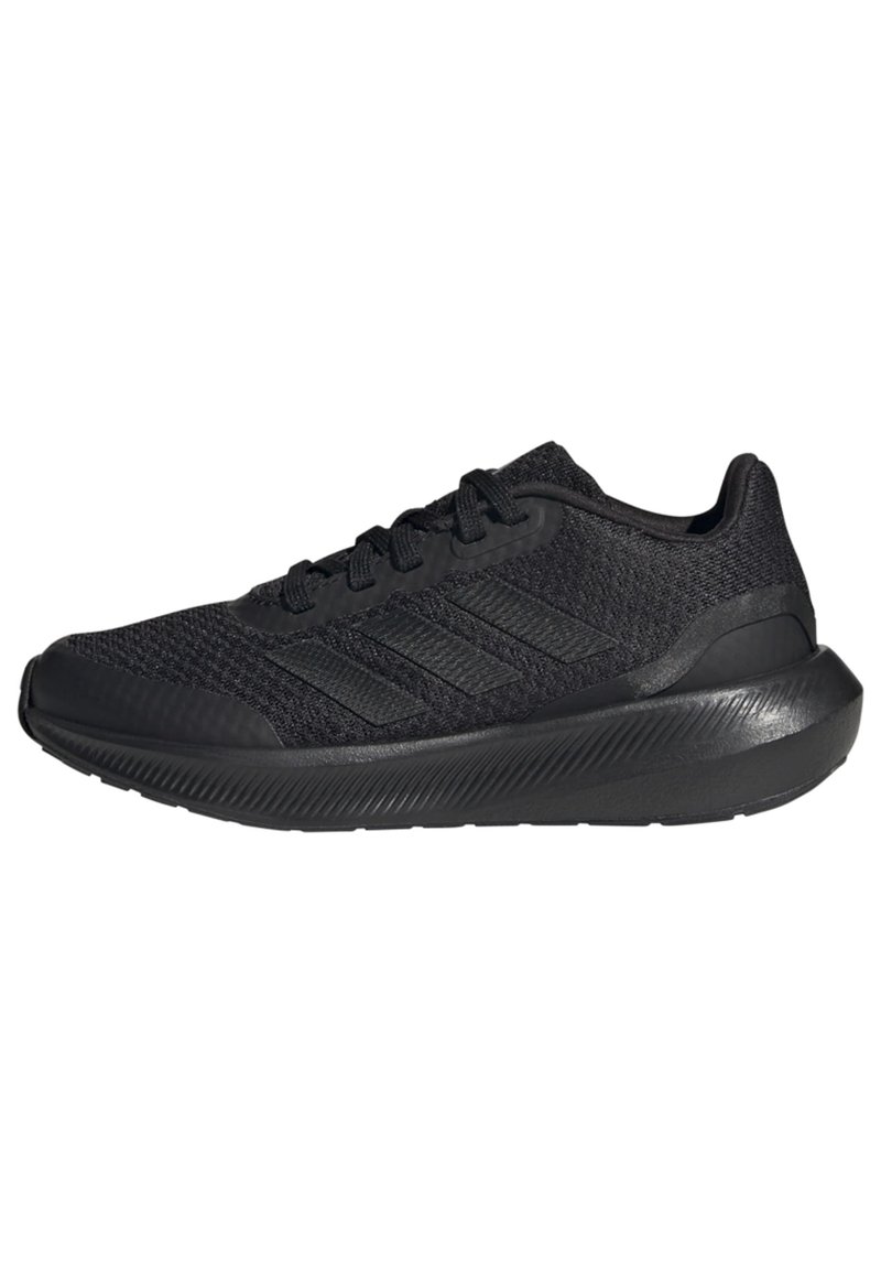 adidas Performance - FALCON 3 LACE - Stabiliteit hardloopschoenen - core black   core black   core black, Vergroten