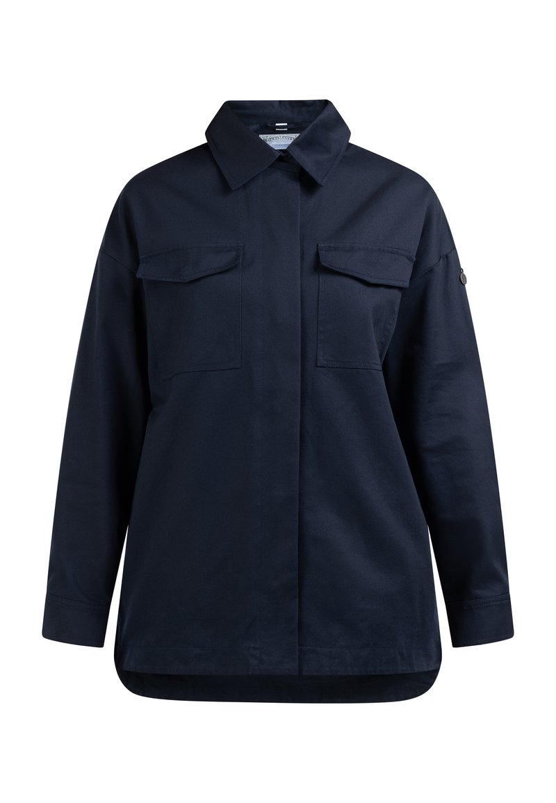 dreimaster Lichte jas donkerblauw