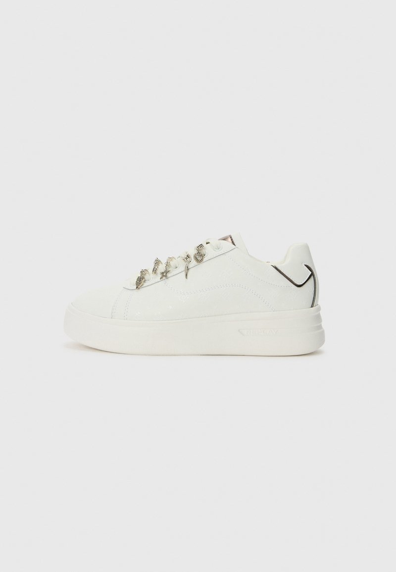 Replay UNIVERSITY LUCKY - Joggesko - white