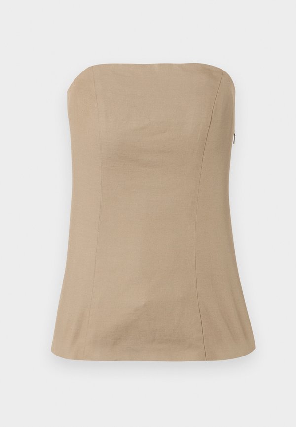 SLFBRI BUSTIER - Top - sepia tint4