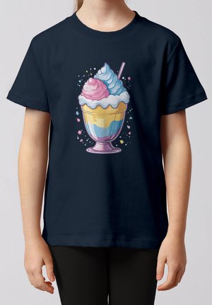 watapparel, EISBECHER UNISEX - T-shirt print - french navy