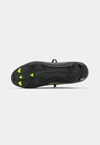 adidas Performance F50 LEAGUE FG/MG - Firm-ground football boots - core black/iron metallic/lucid lemon