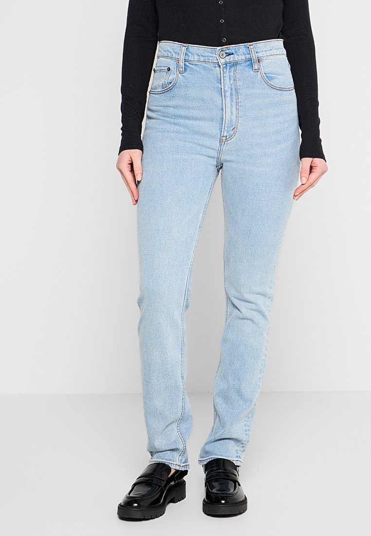 Abercrombie & Fitch Slim fit jeans lichtblauw Abercrombie & Fitch Slim fit jeans lichtblauw
