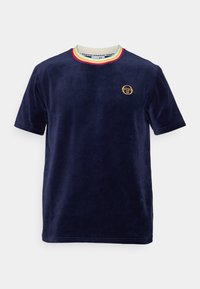 SLICE TEE - Jednoduché tričko - maritime blue/gold