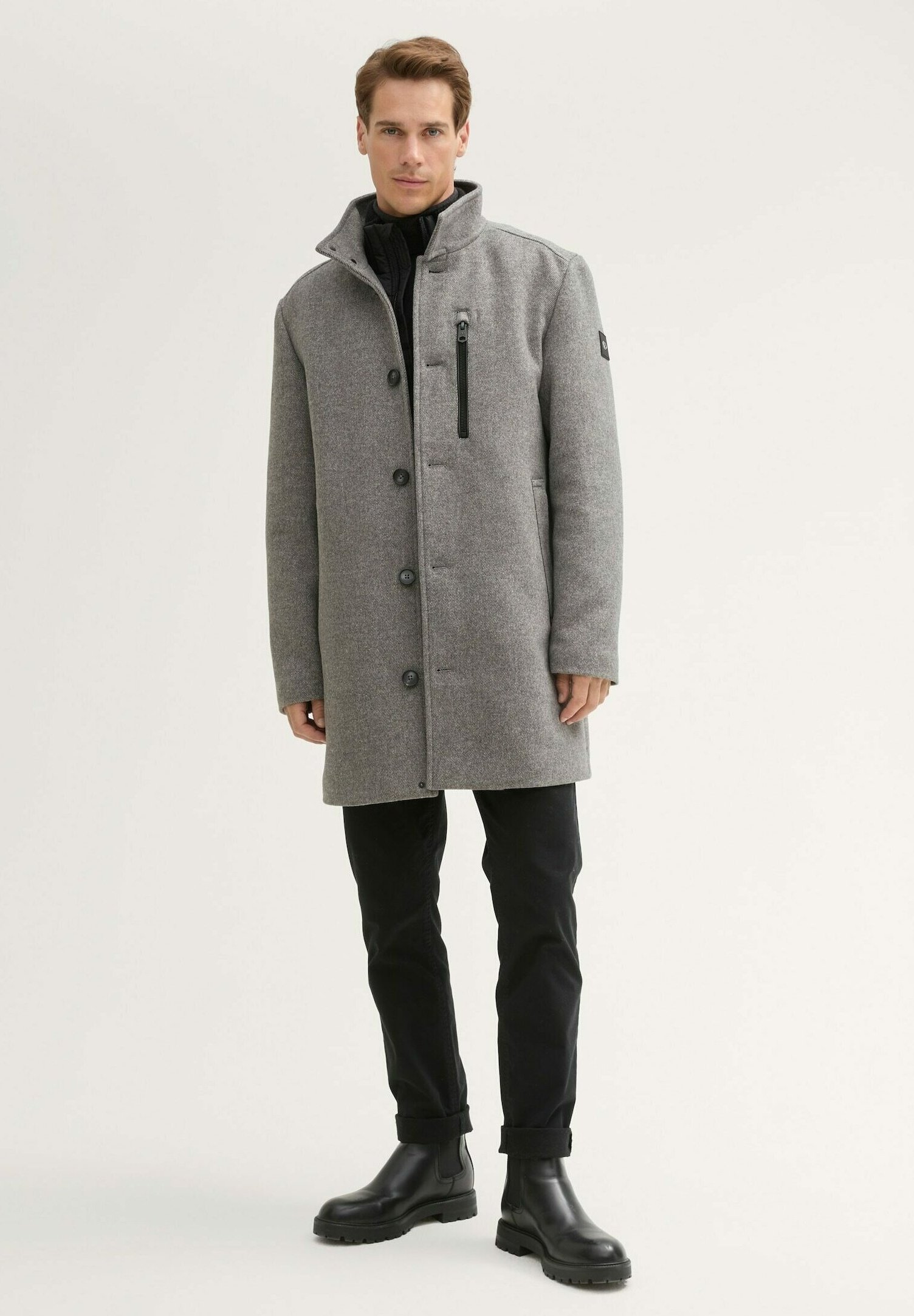 ジャケット・アウター SOFT WOOL TAILOR COAT gray / FREE ジャケット・アウター SOFT WOOL TAILOR COAT gray / FREE