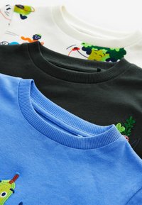 Next LONG SLEEVE 3 PACK- REGULAR FIT - Tops ar garām piedurknēm - blue vegetables