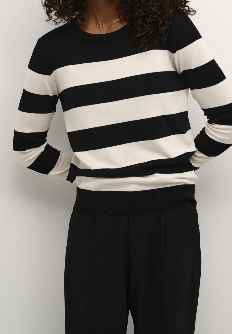Kaffe Strickpullover - black