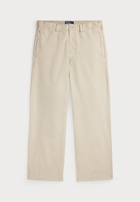 FLAT FRONT - Pantaloni chino - khaki stone