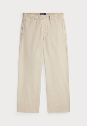 Polo Ralph Lauren FLAT FRONT - Chino stiliaus kelnės - khaki stone