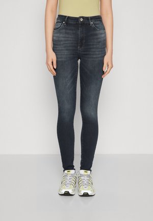 ONLY ONLICONIC LONGER ANKLE - Jeans Skinny Fit - grey denim