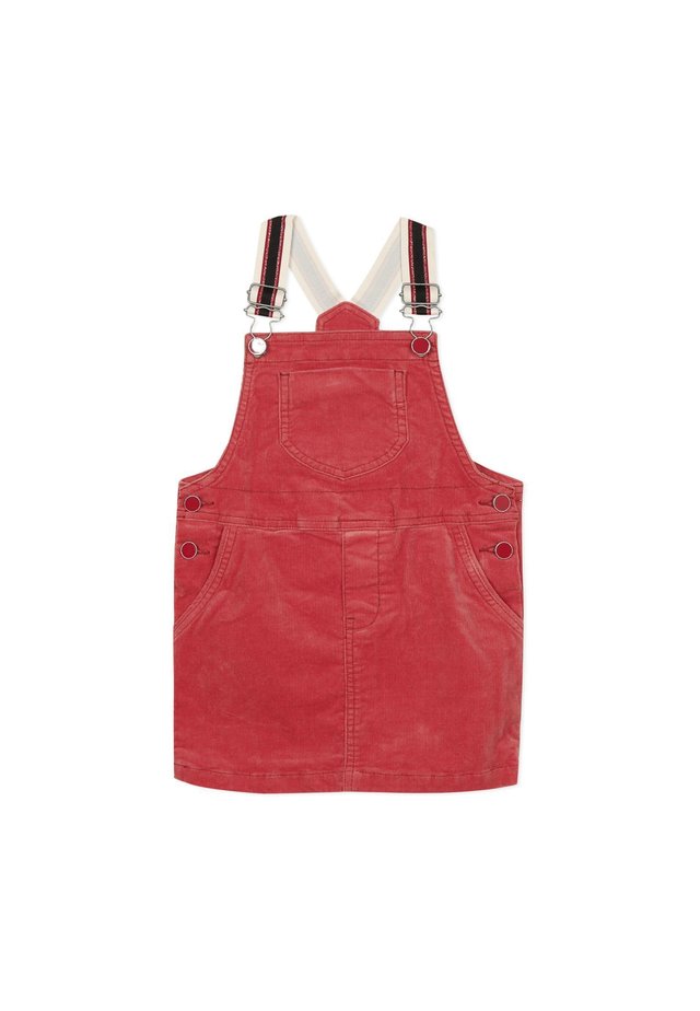 ROBE EN VELOURS À BRETELLES - Robe d'été - brown