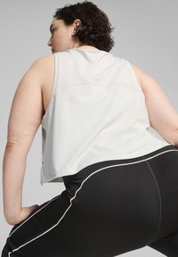 Puma SLEEVELESS TANK SHORT - Top - vapor gray