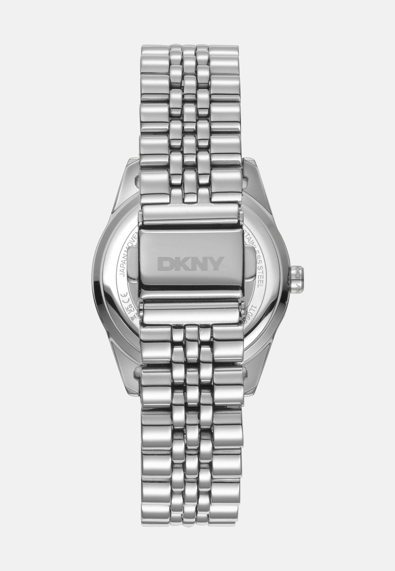 DKNY Uhr silberfarben/transparent
