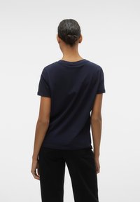 Vero Moda 2ER PACK PAULA - T-Shirt basic - dunkelblau