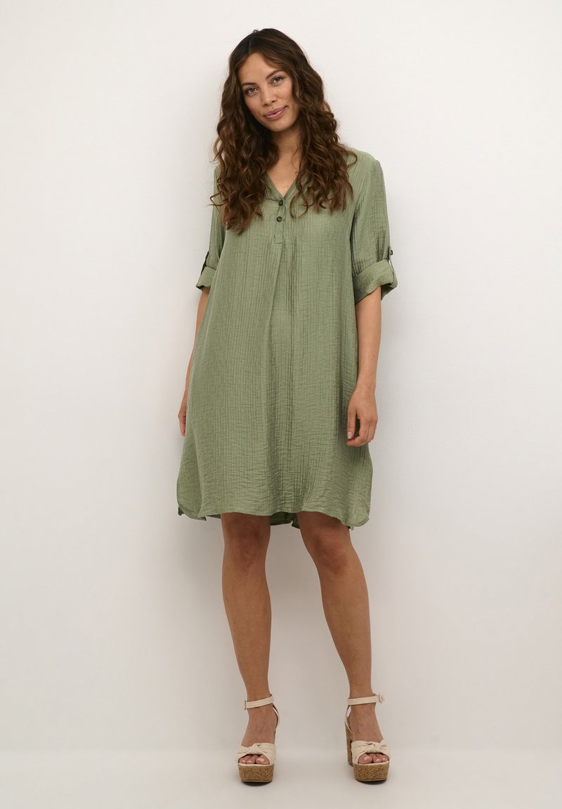 Cream CRWILMA MOLLIE - Vapaa-ajan mekko - laurel wreath