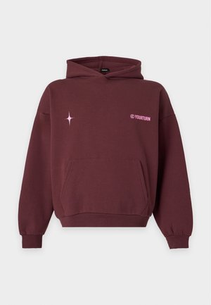 YOURTURN by Zalando, UNISEX - Φούτερ με κουκούλα - dark red