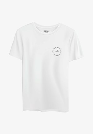 Print T-shirt - white