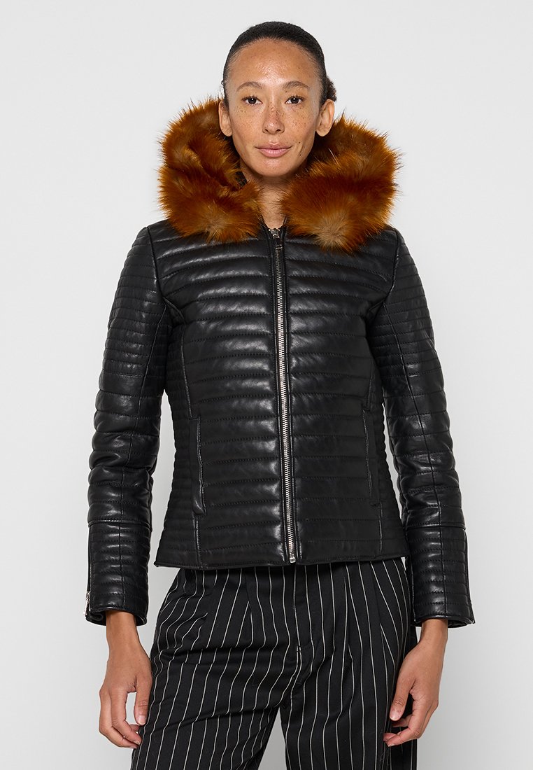 Kaporal Leren jas zwart Kaporal Leren jas zwart