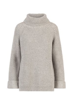 Apart Strickpullover - graumeliert