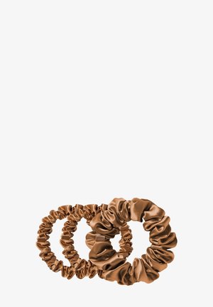 Slip PURE SILK BACK TO BASICS ASSORTED SCRUNCHIES - Hudplejeredskab - copper