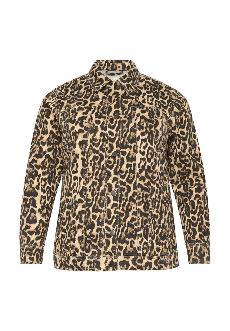 Kaffe Curve Spijkerjas beige