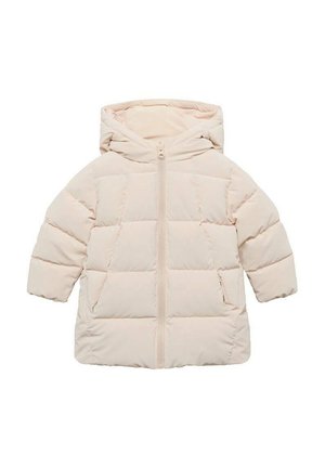 HOOD QUILTED KID - Wintermantel - off-white