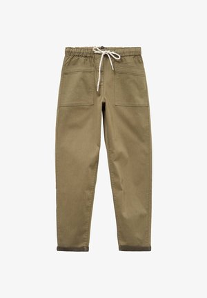 Breal, FLOCKIGE MIT KORDELZUG - Pantalon classique - vert kaki