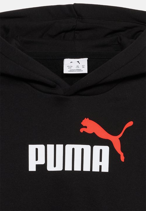 PUMA Sudadera de Casual de Niño ESS 2 COLOR No. 1 Logo Hoodie Negro — foto 3