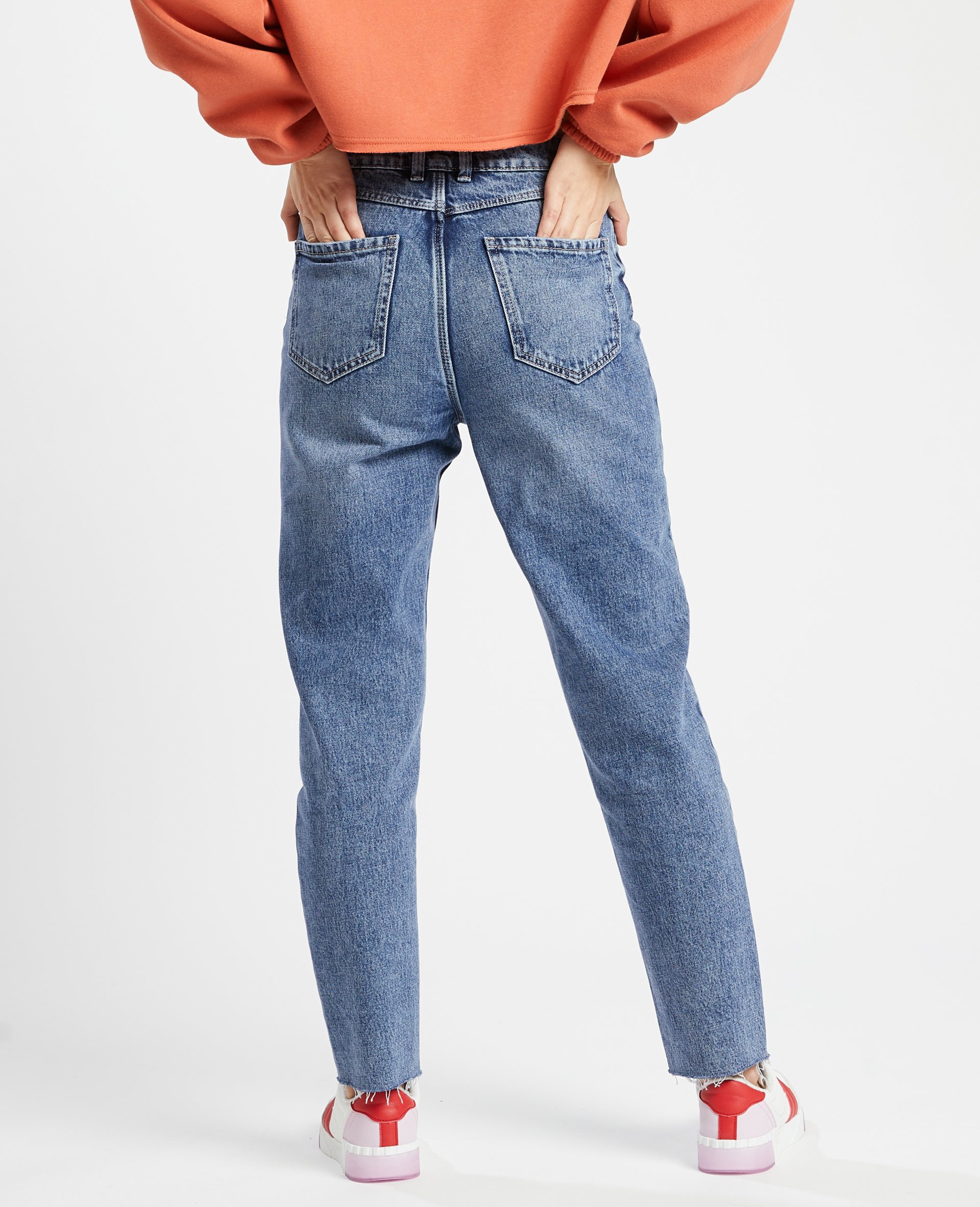Pimkie STRAIGHT LEG JEANS - HIGH WAIST 