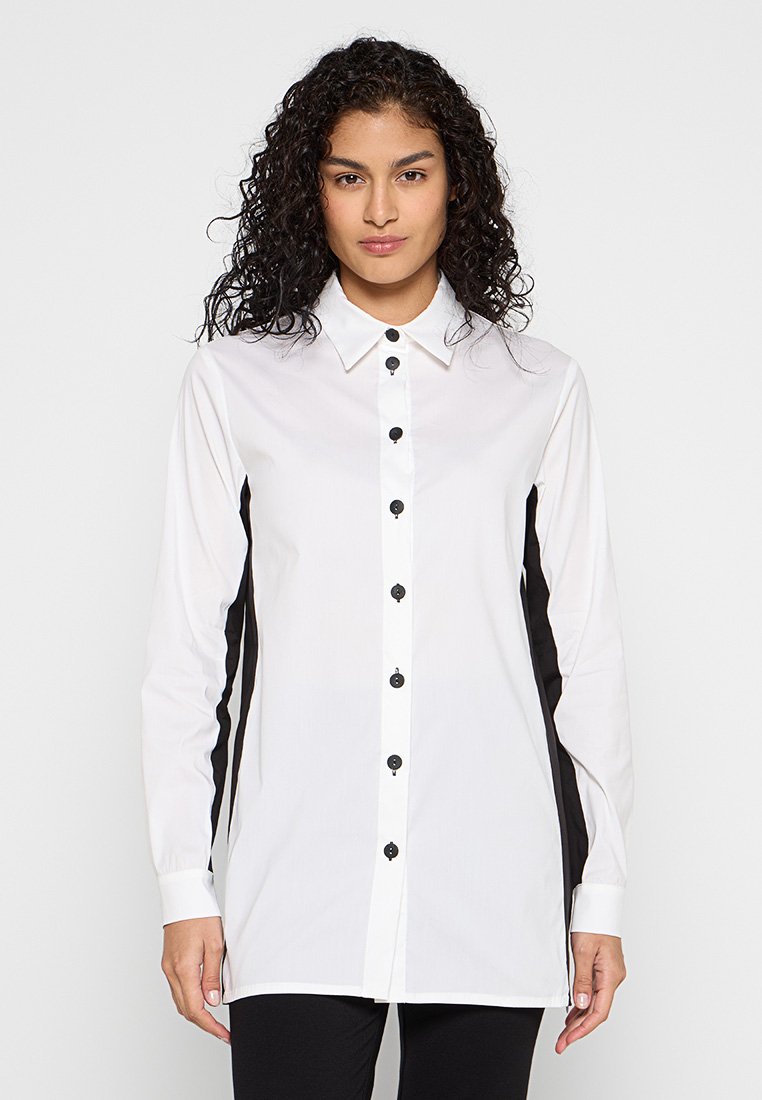 Sarah Pacini Overhemdblouse wit