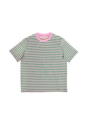 Popeia, Print T-shirt - pink grün