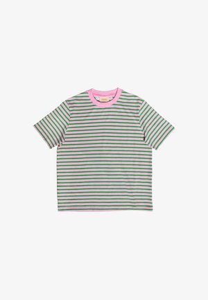 Popeia, Print T-shirt - pink grün