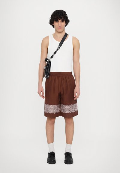 Feng Chen Wang UNISEX - Shorts - dark brown