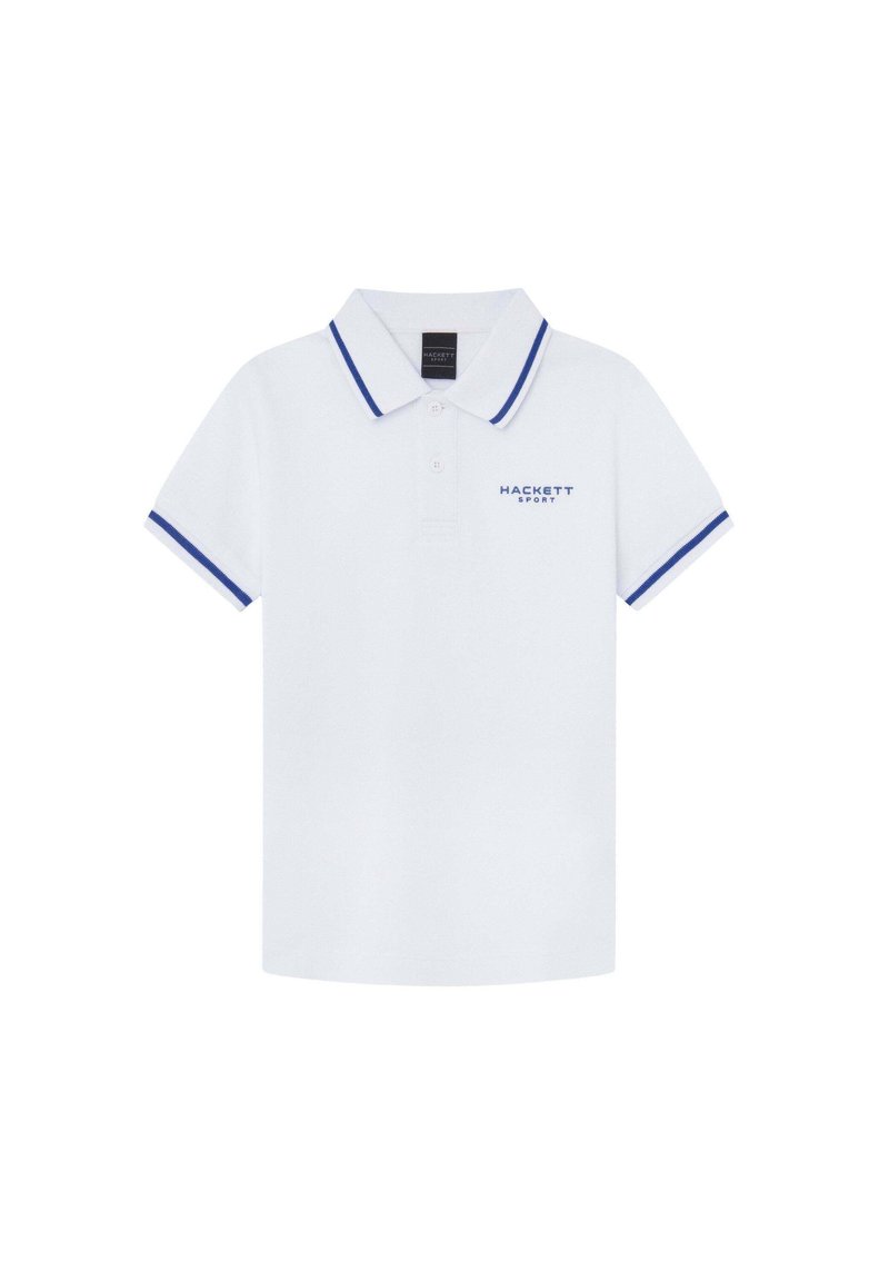 Hackett London Poloshirt wit Hackett London Poloshirt wit