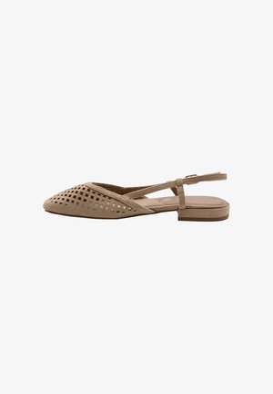 Ciabalù, SLINGBACK TRAFORATA - Ballerine sling - beige