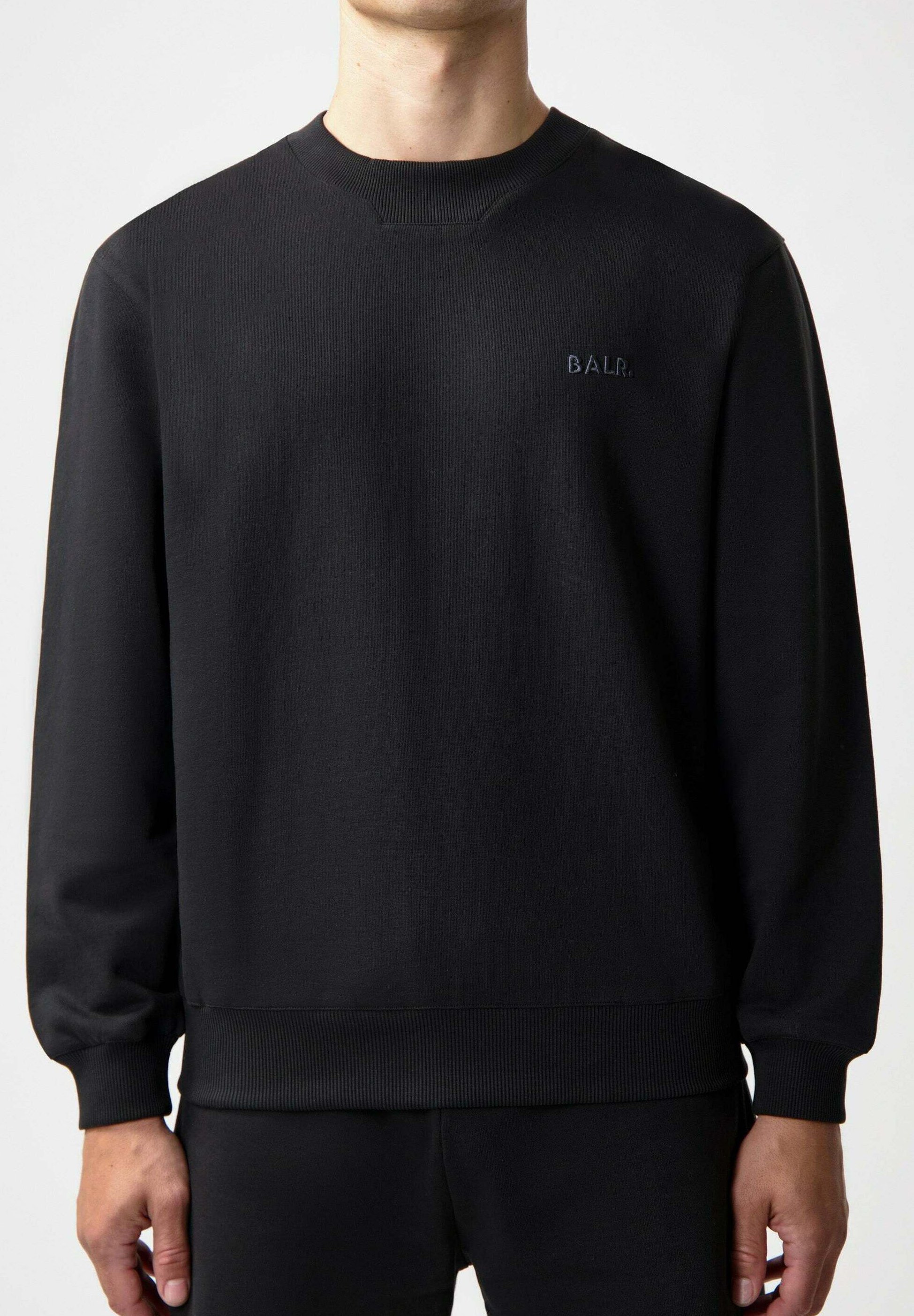 BALR. CREWNECK - Sweatshirt - jet black/black - Zalando