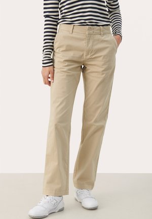 Pantalones chinos - white pepper