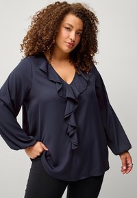 Ellos Plus collection Bluse - dunkelblau