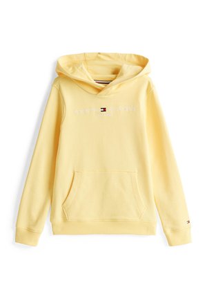 Tommy Hilfiger ESSENTIAL - Sweat à capuche - citronella