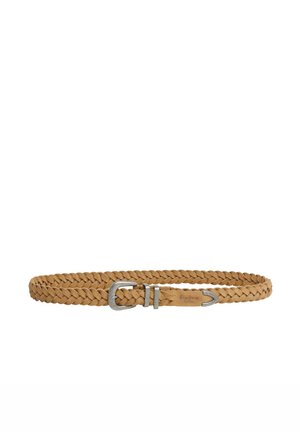 FLORENCE - Braided belt - biscuit beige