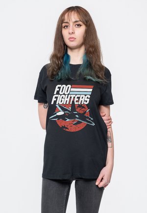 FOO FIGHTERS JETS - Print T-shirt - black