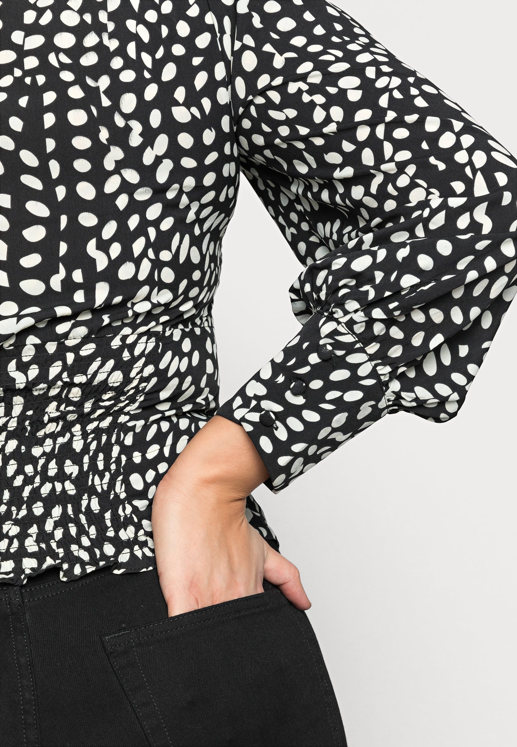 Women PUFF SLEEVE BLOUSE - Blouse Women PUFF SLEEVE BLOUSE - Blouse
