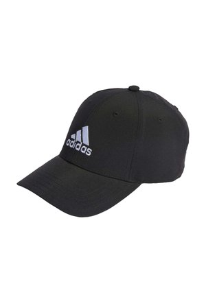 EMBROIDERED LOGO LIGHTWEIGHT BASEBALL  - Casquette - black   white