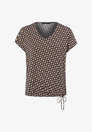 Betty Barclay, BETTY BARCLAY SHIRT UNISEX - Print T-shirt - beige marine