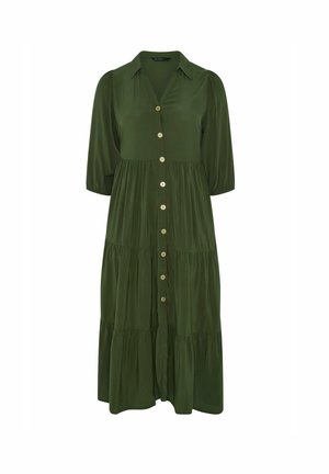 Evans, PLUS SIZE MAXI DRESSES - Maxi-jurk - khaki