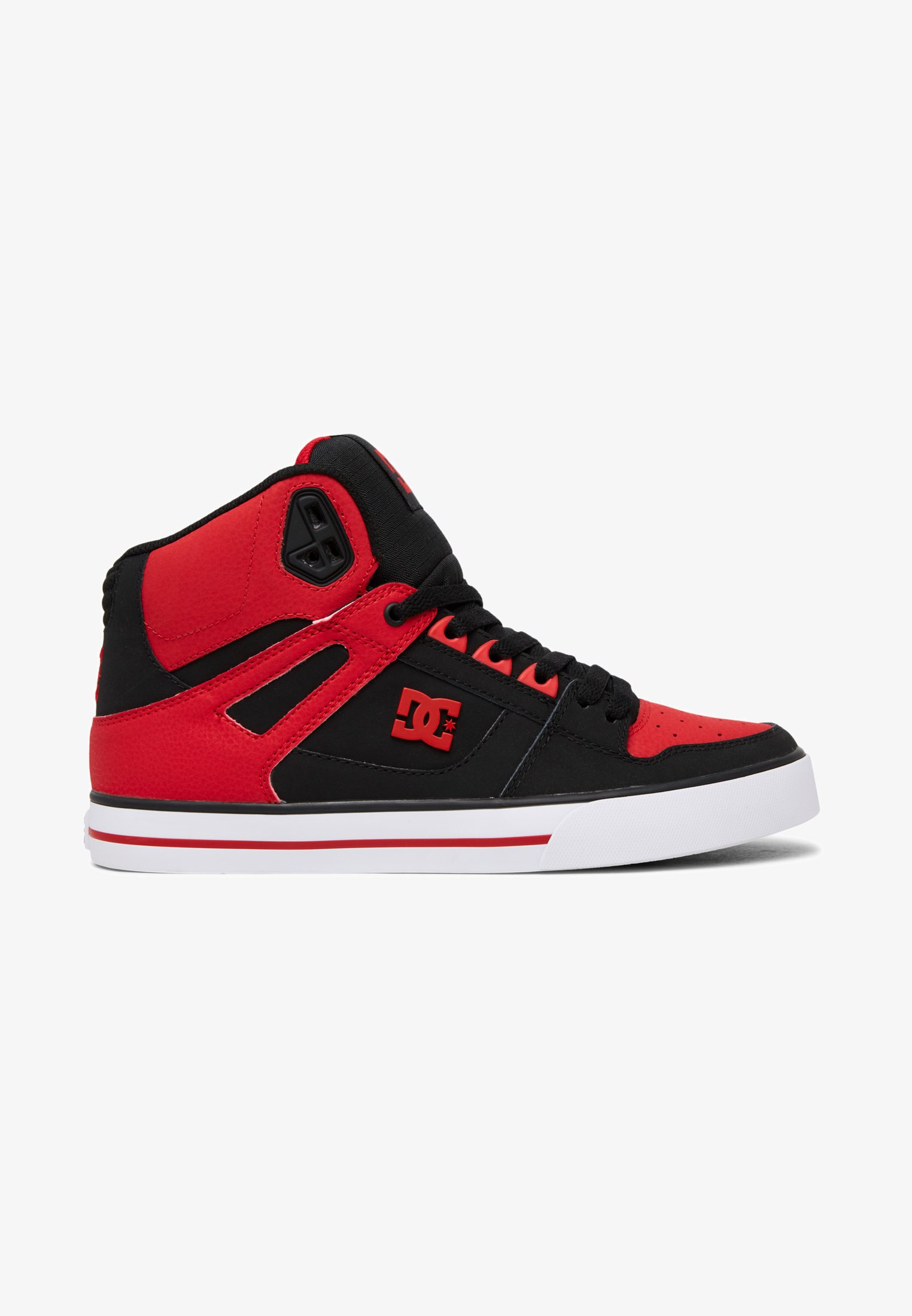 Red Dc's Red Dc Shoes Logo