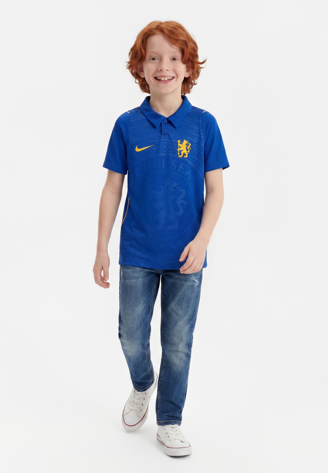 Nike CHELSEA LONDON STADIUM HOME UNISEX - Football jersey - bright blue/midwest gold-coloured