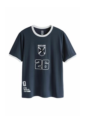 Next, REGULAR FIT - FOOTBALL RINGER T-SHIRT . - Trükipildiga T-särk - blue scotland