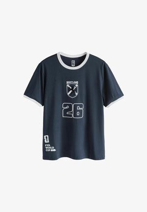Next, REGULAR FIT - FOOTBALL RINGER T-SHIRT . - Trükipildiga T-särk - blue scotland