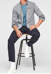 QS Chino kalhoty - dark blue